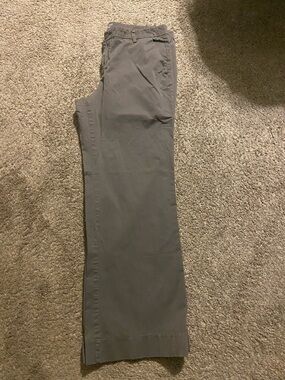 GAP Wide Leg Women's Pants - Gray